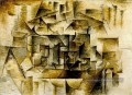 Nature morte avec verre et citron 1910 cubiste Pablo Picasso